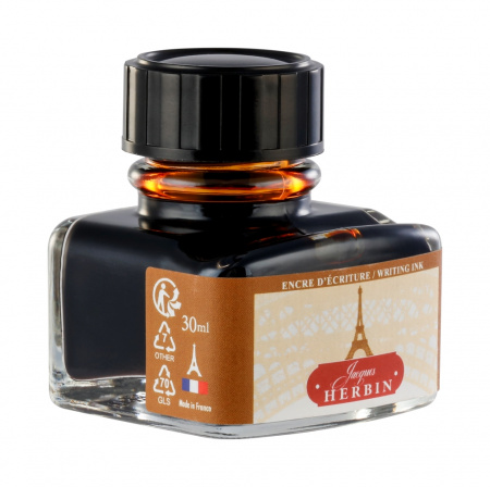 Чернила HERBIN, ЦВЕТА ПАРИЖА, Tour Eiffel/Коричневый