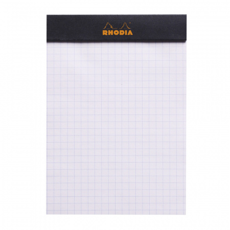Блокнот RHODIA BASICS №13, A6, 80 г, Black/Черный