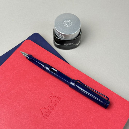 Ручка перьевая LAMY SAFARI, Dark dusk/Темно-синий