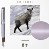 Ручка перьевая SAILOR PRO GEAR SLIM SHIKIORI SANSUI, RT 14K, Kamoshika/Серо-фиолетовый