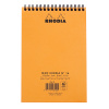 Блокнот RHODIA CLASSIC, A5, 80 г, Orange/Оранжевый