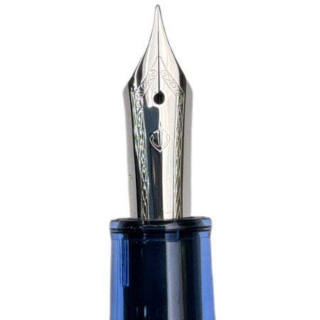 Ручка перьевая SAILOR SHIKIORI HISAKATA, RT steel nib, Uchimizu/Синий