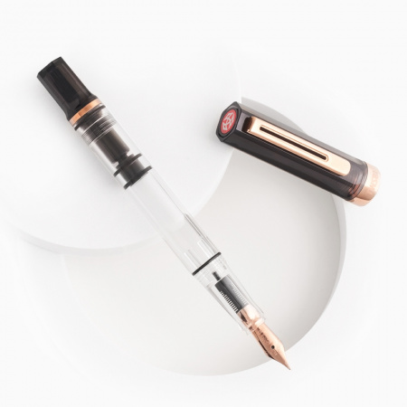 Ручка перьевая TWSBI ECO ROSE GOLD, Smoke/Черный