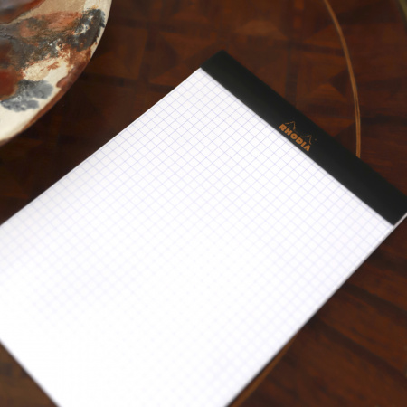 Блокнот RHODIA BASICS №13, A6, 80 г, Black/Черный