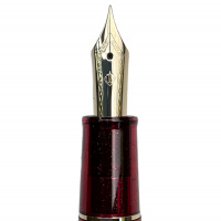 Ручка перьевая SAILOR SHIKIORI TSUKUYONO MINAMO, Gold IP still nib, Yodaki/Бордовый