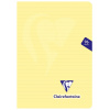 Тетрадь CLAIREFONTAINE MIMESYS PASTEL, A5, 90 г, Jaune сitron/Желтый, линейка