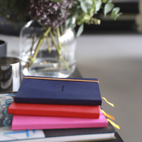 Записная книжка RHODIARAMA в мягкой обложке, A5, 90 г, Coral/Коралловый