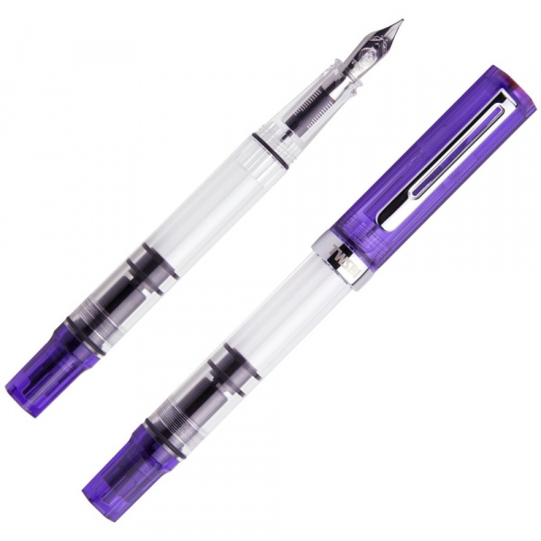 Ручка перьевая TWSBI ECO, Transparent Purple/Прозрачный фиолетовый