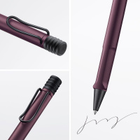 Ручка шариковая LAMY SAFARI, Scarlet/Фиолетовый (пурпурный)