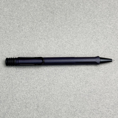 Ручка шариковая LAMY SAFARI, Steel black/Стальной черный