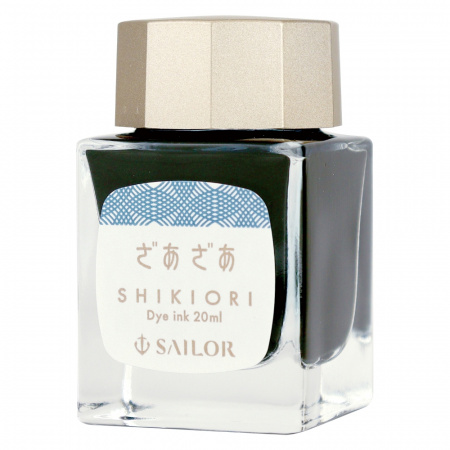 Набор SAILOR: перьевая ручка PRO GEAR SLIM SOLAR TERM SERIES, Yuzuyu, GT 14K, + Чернила SHIKIORI, Zaza