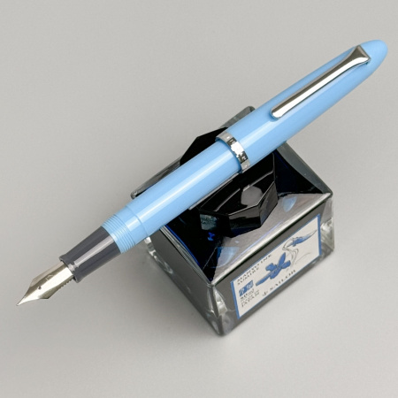 Ручка перьевая SAILOR PROFIT JUNIOR, RT steel nib, Cyan blue/Голубой