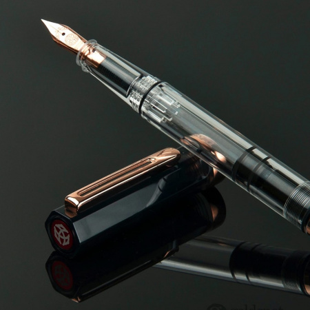 Ручка перьевая TWSBI ECO ROSE GOLD, Smoke/Черный