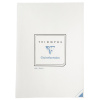 Блокнот для заметок и писем Clairefontaine Triomphe, A5, 90 г, White/Белый, без линовки