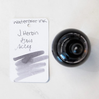 Акварельные чернила HERBIN ECLATS, Gris acier/Бежево-серый