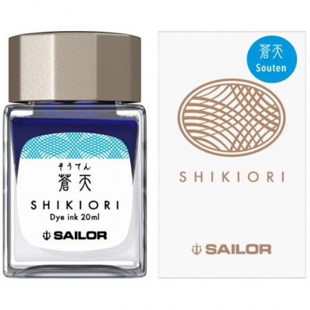 Чернила SAILOR SHIKIORI, Souten/Ярко-синий