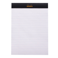 Блокнот RHODIA BASICS №16, A5, 80 г, Black/Черный