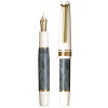 Ручка перьевая SAILOR PRO GEAR SLIM MINI RECONTRE, Gold IP 14K, Gris fer/Серый