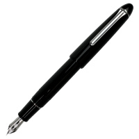 Ручка перьевая SAILOR 1911L RINGLESS, RT 21K, Simply black/Черный