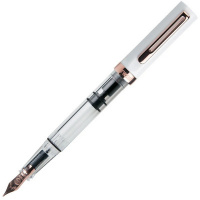 Ручка перьевая TWSBI ECO ROSE GOLD, White/Белый, 1.1