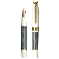 Ручка перьевая SAILOR PRO GEAR SLIM MINI RECONTRE, Gold IP 14K, Gris fer/Серый