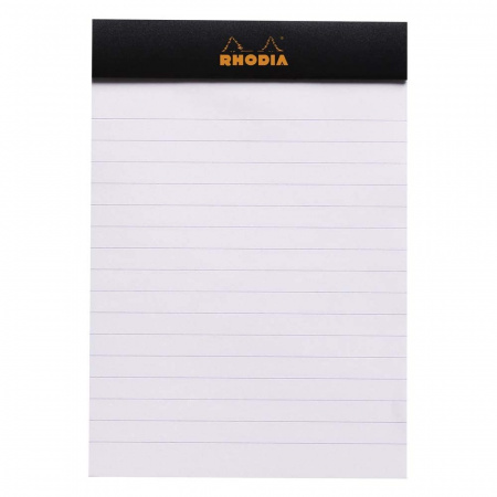 Блокнот RHODIA BASICS №13, A6, 80 г, Black/Черный