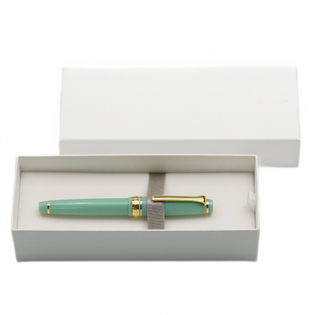 Ручка перьевая SAILOR PRO GEAR SLIM SHIKIORI FAIRY TALE, GT 14K, Dragon palace/Светло-зеленый