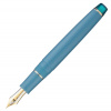 Ручка перьевая SAILOR PRO GEAR SLIM SOUND OF RAINFALL, GT 21K bicolor small, Summer rain/Бирюзовый