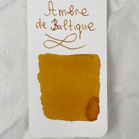 Картриджи для перьевой ручки HERBIN PRESTIGE, Ambre de baltique/Янтарный