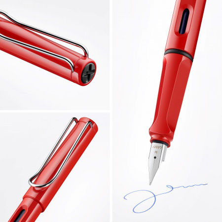 Ручка перьевая LAMY SAFARI, Red/Красный