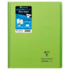 Скетчбук для смешанных техник CLAIREFONTAINE KOVERBOOK, A4+, 125 г, Green/Зеленый