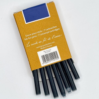 Картриджи для перьевой ручки HERBIN PRESTIGE, Bleu de minuit/Синий