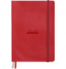 Записная книжка RHODIARAMA GOALBOOK CREATION в твердой обложке, A5, без линовки, 200 г, Poppy, Красный
