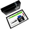 Набор LAMY SAFARI, Green/Зеленый (перьевая ручка + картриджи + чернила + конвертер)