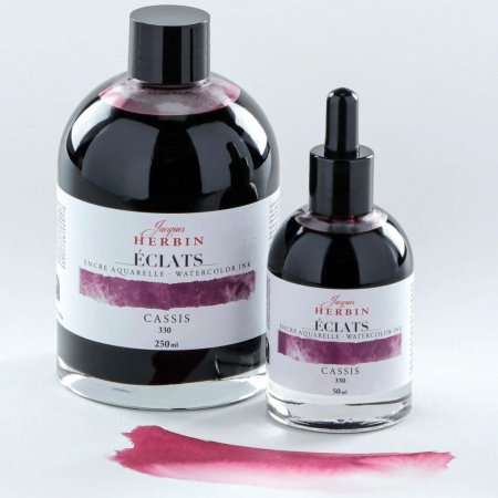 Акварельные чернила HERBIN ECLATS, Cassis/Лиловый