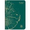 Тетрадь CLAIREFONTAINE FOREVER PREMIUM, A5, 90 г, Vert pin/Зеленый, линейка