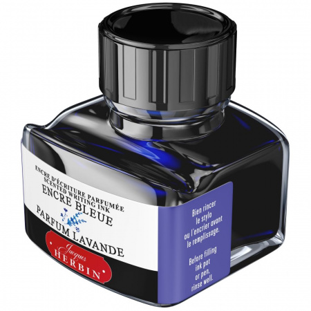 Ароматические чернила HERBIN, Parfum lavande/Лаванда, синий