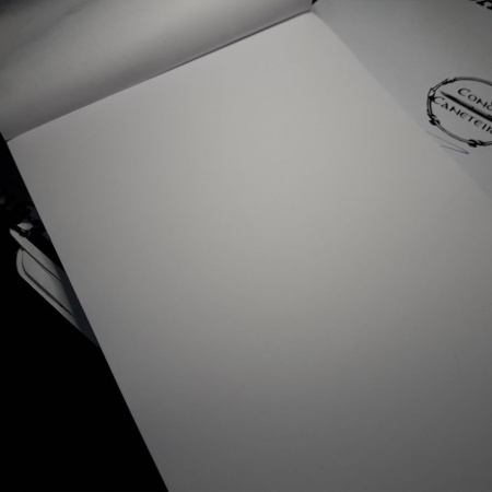 Блокнот для заметок и писем Clairefontaine Triomphe, A5, 90 г, White/Белый