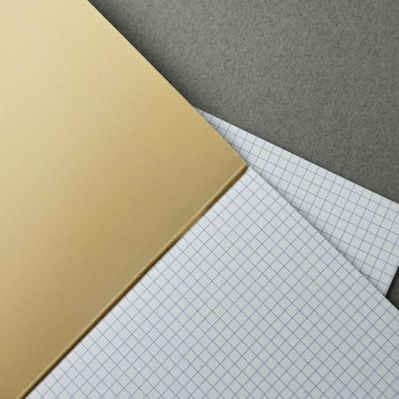 Тетрадь CLAIREFONTAINE FOREVER PREMIUM, A5, 90 г, Gris plomb/Серый