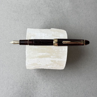 Ручка перьевая SAILOR SHIKIORI KUSA ASOBI, Gold IP still nib, Tsurubami/Коричневый