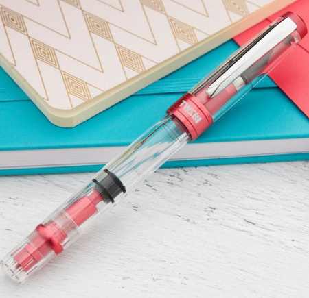Ручка перьевая TWSBI DIAMOND 580 ALR, Punch Pink/Коралловый