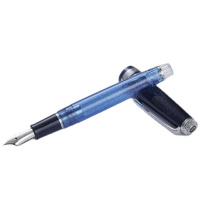 Ручка перьевая SAILOR PRO GEAR SLIM LIMITED EDITION, RT 14K, Iris Nebula/Синий