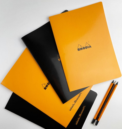 Тетрадь RHODIA CLASSIC, A4, 80 г, Black/Черный