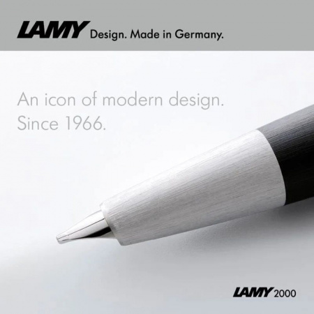 Ручка перьевая LAMY 2000, Black/Черный