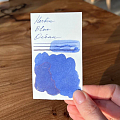 Чернила HERBIN PRESTIGE 1670, Bleu Ocean/Синий с золотыми блестками