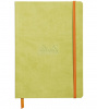Записная книжка RHODIARAMA в мягкой обложке, A5, точка, 90 г, Anise, Салатовый