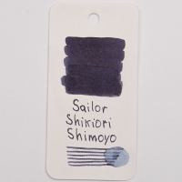 Чернила SAILOR SHIKIORI, Shimoyo/Серо-синий
