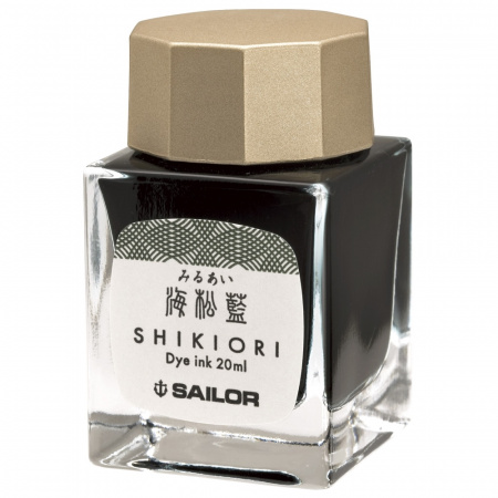 Чернила SAILOR SHIKIORI, Miruai/Черно-зеленый