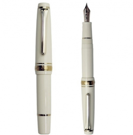 Ручка перьевая SAILOR PRO GEAR SLIM MINI, GT 14K, Ivory/Слоновая кость