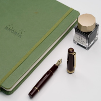 Ручка перьевая SAILOR PRO GEAR SLIM MINI, GT 14K, Maroon/Коричнево-бордовый